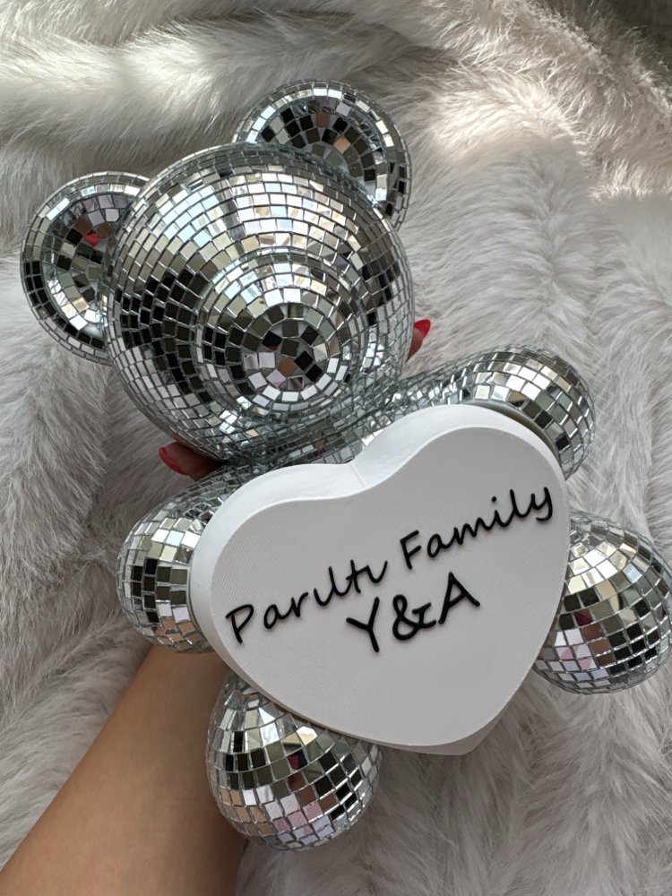 Disco Ayıcık 25 cm – Kişiselleştirilebilir 