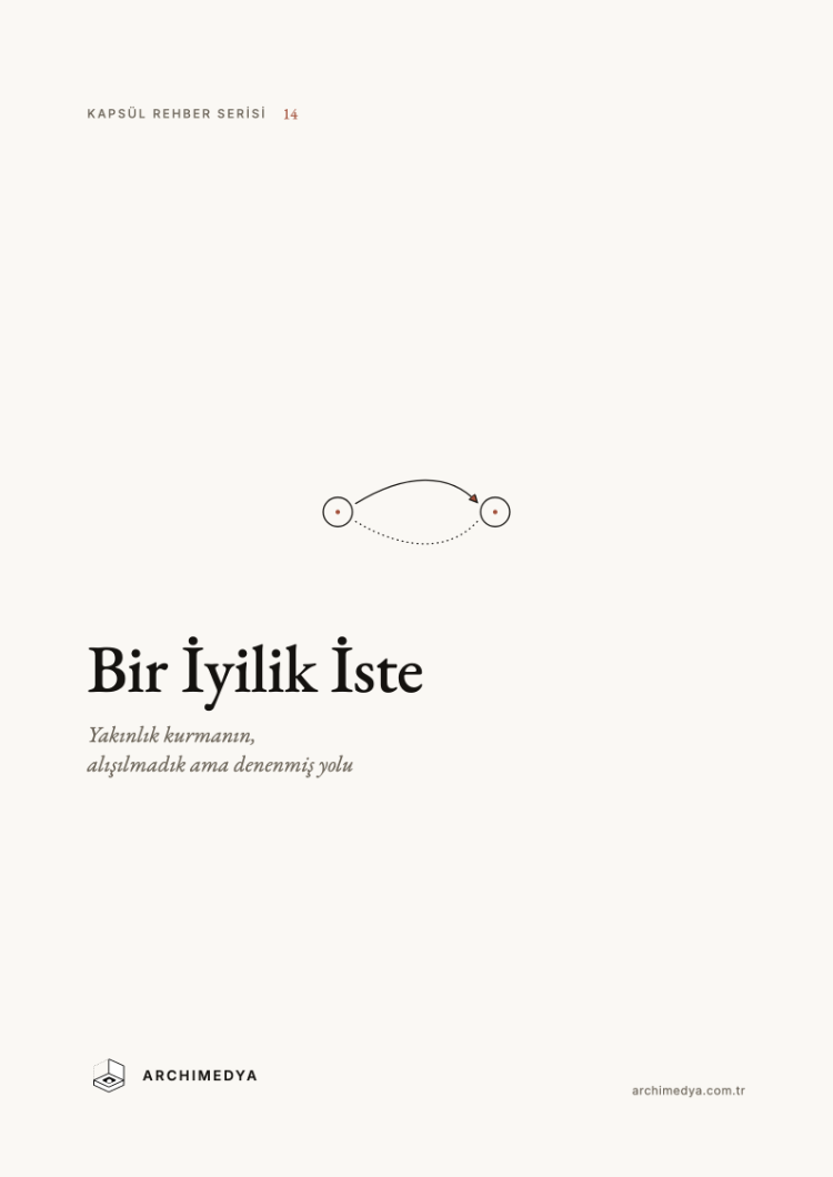 Kapsül Rehber 14 — Bir İyilik İste