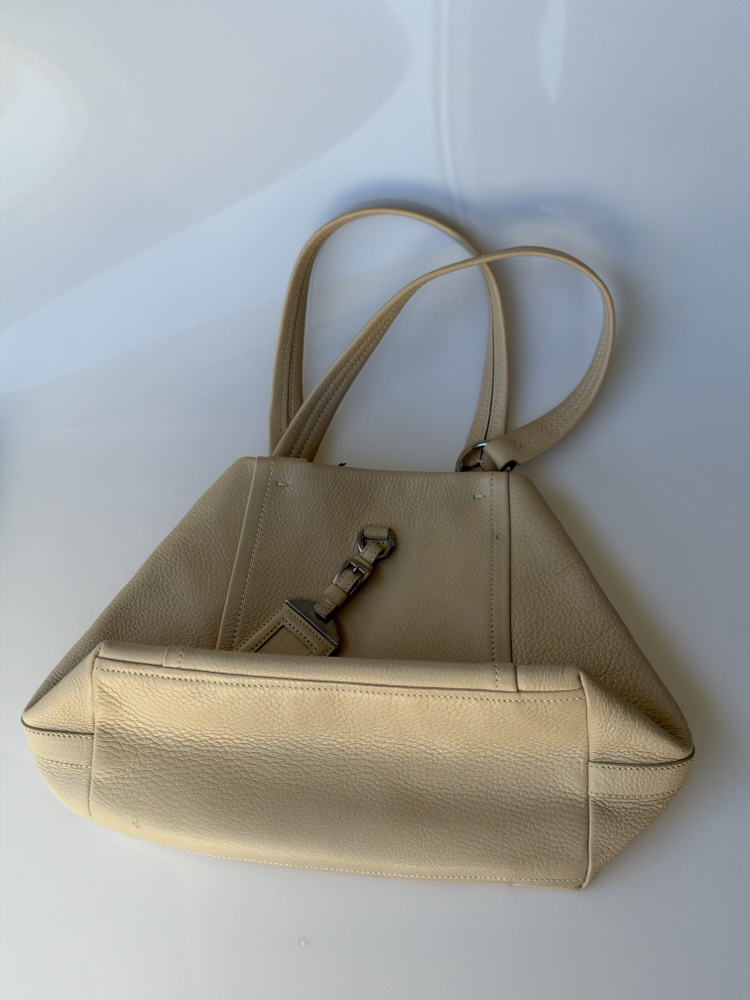 Prada Prada Bej Deri Hobo Bag