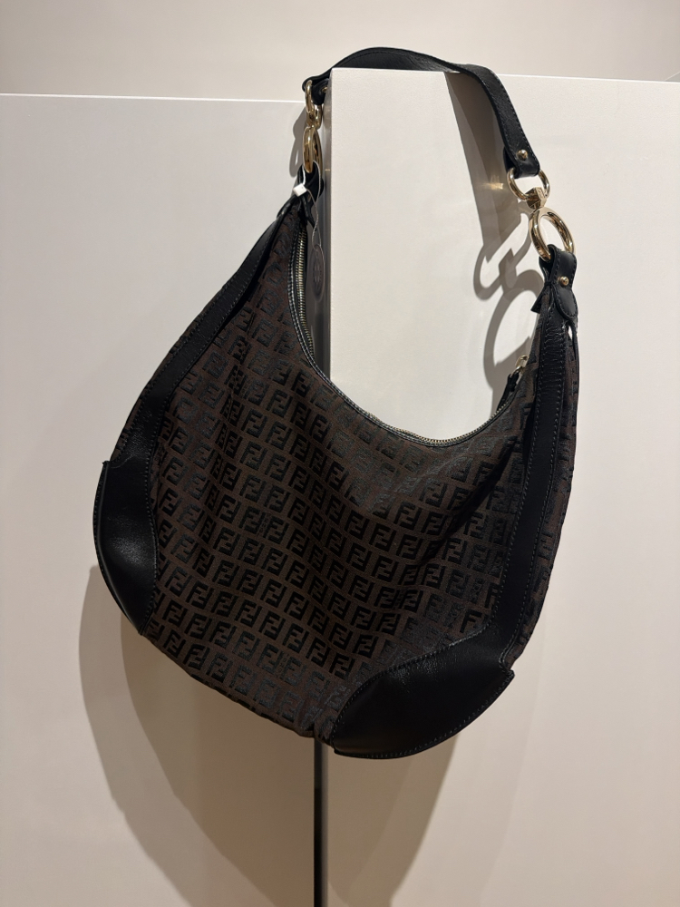 Fendi Zucca Hobo Bag