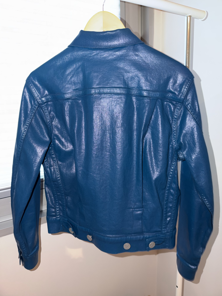 Vivienne Westwood Marlene Jacket Blue Coated