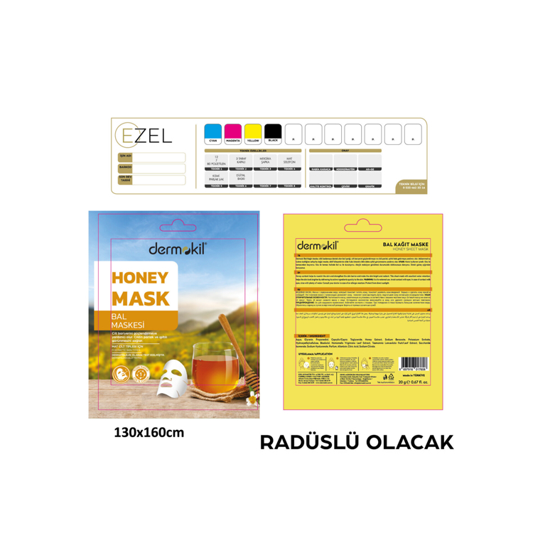Dermokil Honey Mask Bal Maskesi 20 G