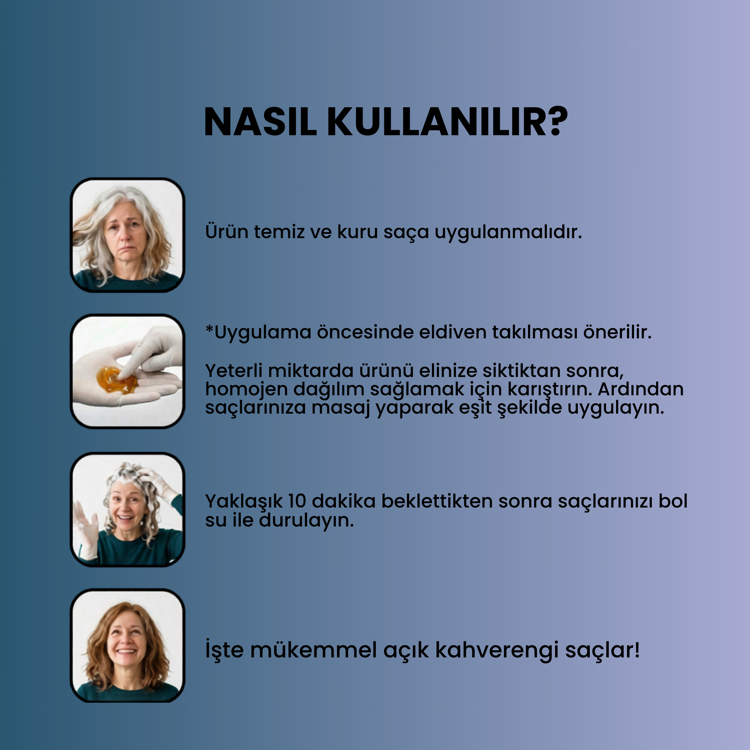 Batçı Beyazları Silin, Açık Kahve Işıltısını Seçin 350ML