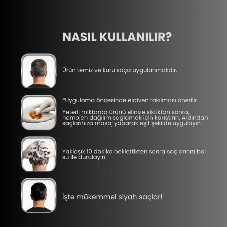 Batçı Saçlarınıza Derinlemesine Parlaklık Veren Canlandırıcı Siyah Şampuan