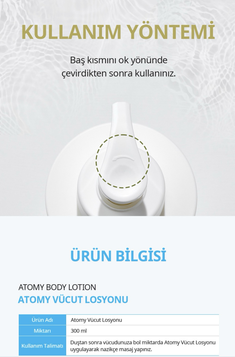 Atomy Vücut Losyonu E00645
