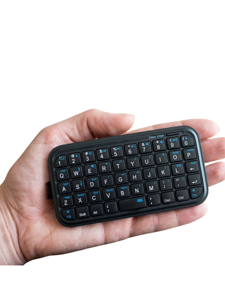 Mini Bluetooth Klavye Kablosuz Taşınabilir Cep Boyutu Klavye