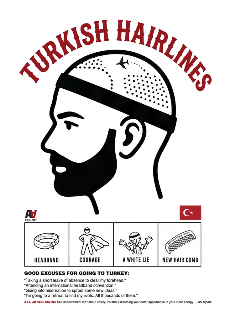Turkish hairlines