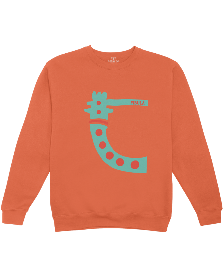 Tarçın Sweatshirt - Turkuaz Fibula