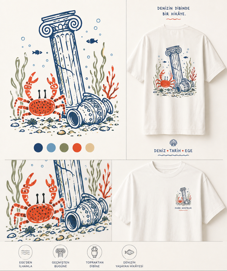 MARE NOSTRUM Basic T-Shirt
