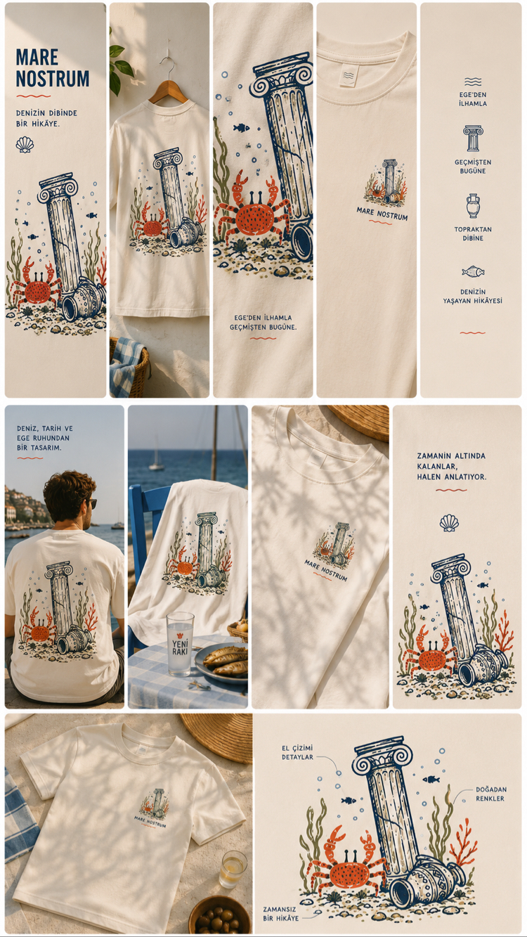 MARE NOSTRUM Basic T-Shirt