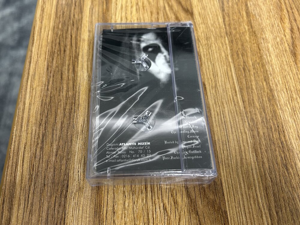 Mayhem - Live in Leipzig Turkish press cassette, sealed!!!