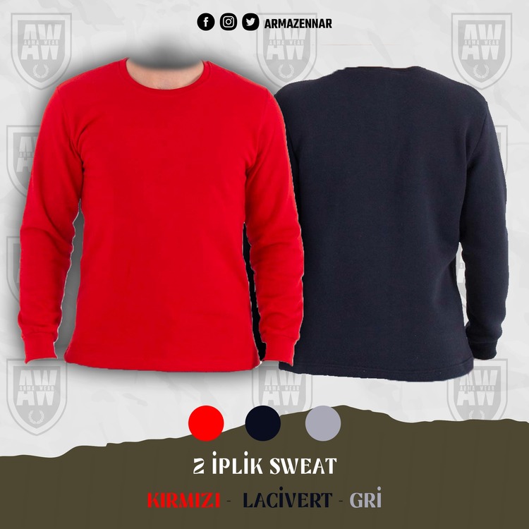 2 İPLİK SWEAT