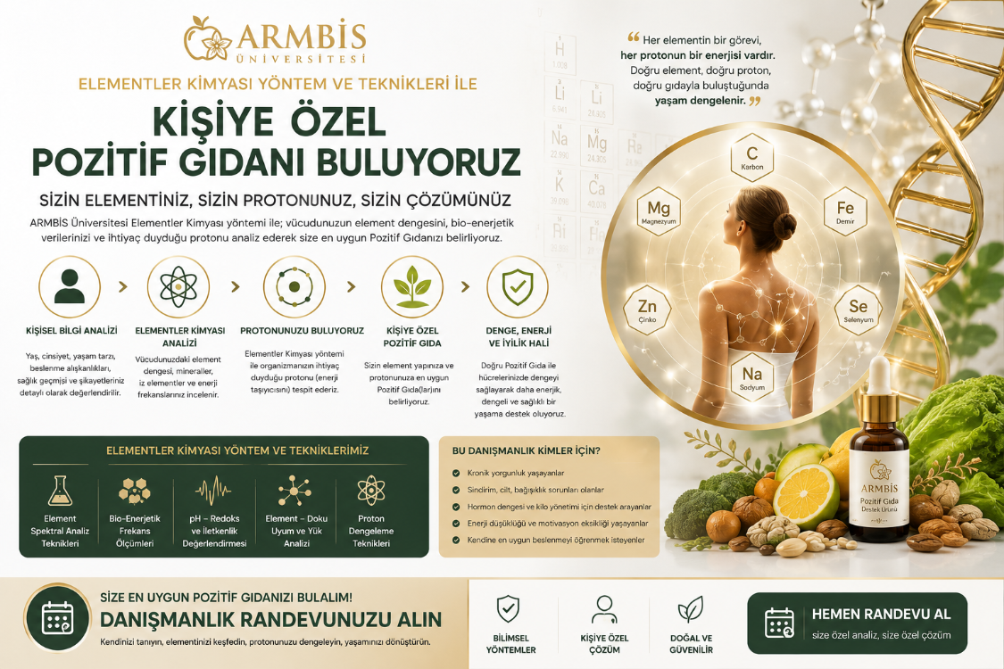 ARMBİS POZITIVUM PROTONU-ELEMENTİ BULDUR RANDEVUSU