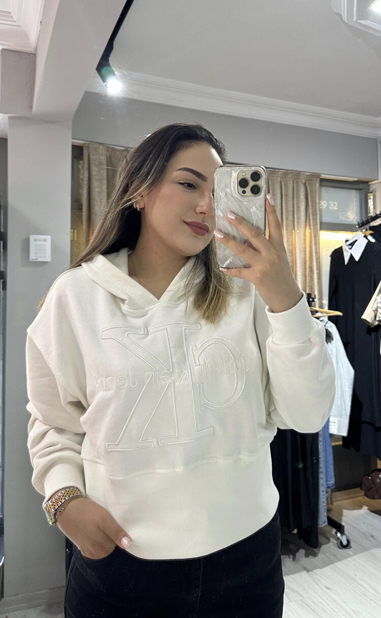 Marka nakışlı Sweat