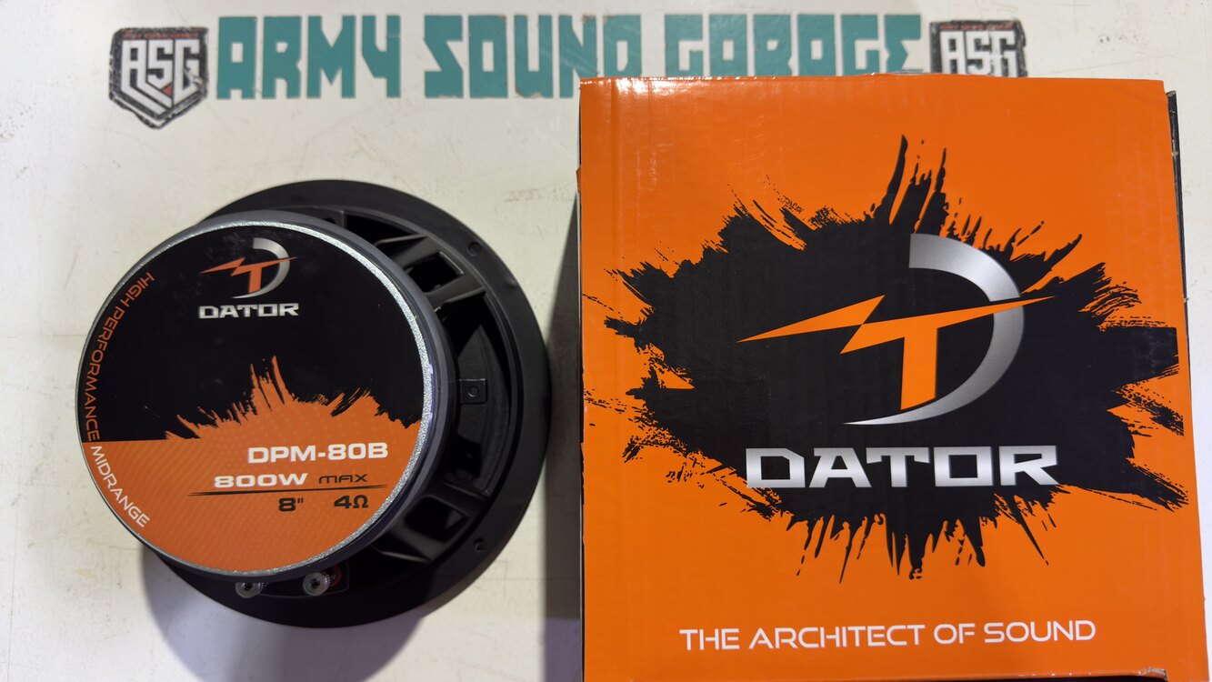 Dator DPM-80 20 cm kurşun göbek 800 watt 200 rms