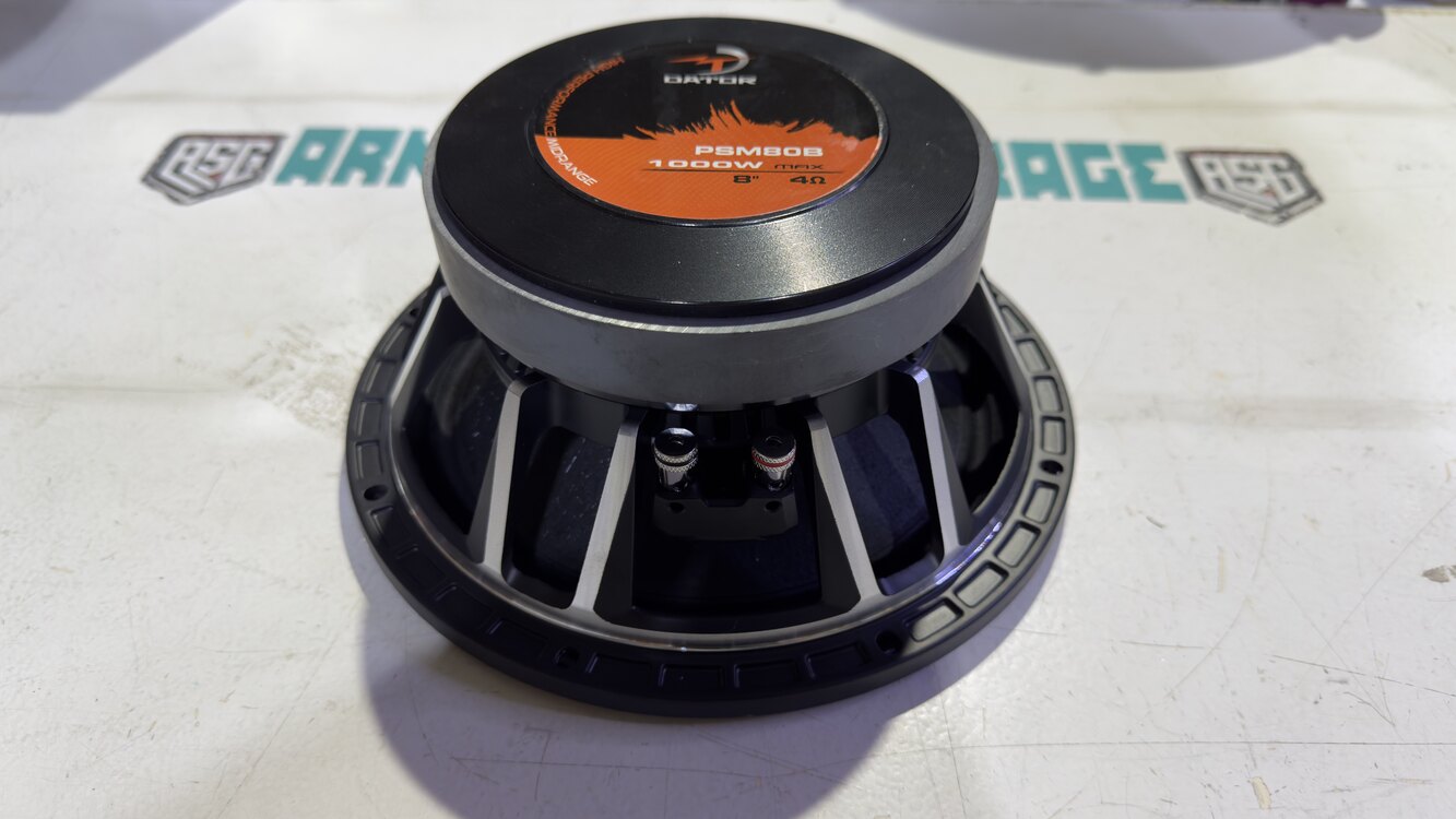Dator PSM-80B Wolf Series 20 cm 1000 watt 225 rms Kurşun Göbek