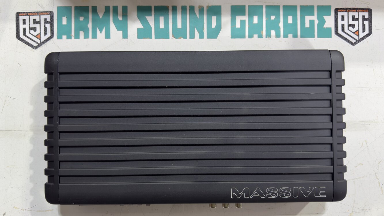 MASSIVE MS-XL1000.4 KANAL BAŞI NET 250 rms x4 (özel üretim)