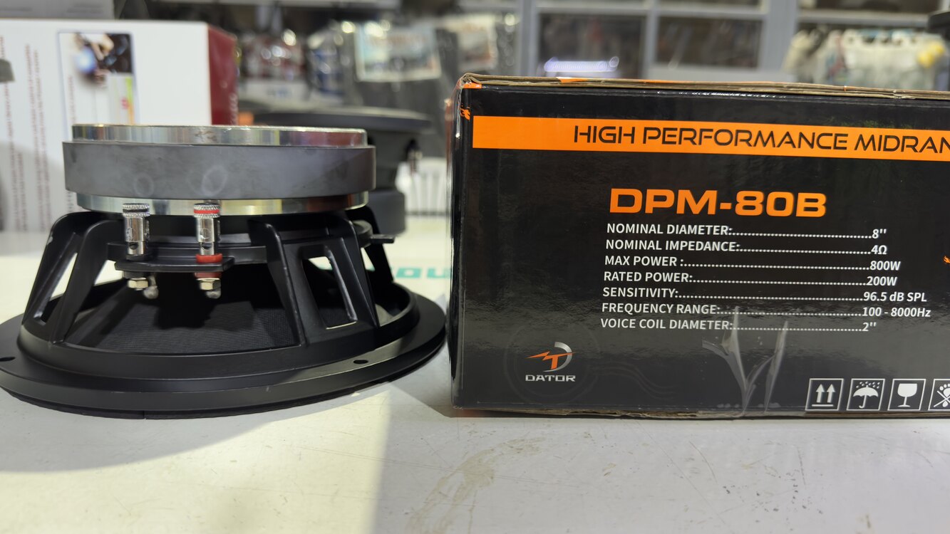 Dator DPM-80 20 cm kurşun göbek 800 watt 200 rms