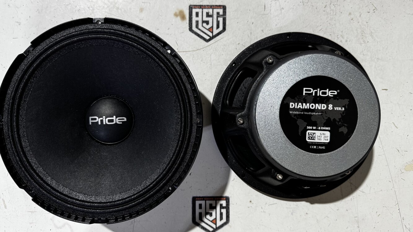 Pride Dıamond Ver.3 20 cm 600 watt 300 rms.(Ürün özellikleri fotoğraflarda mevcuttur.)