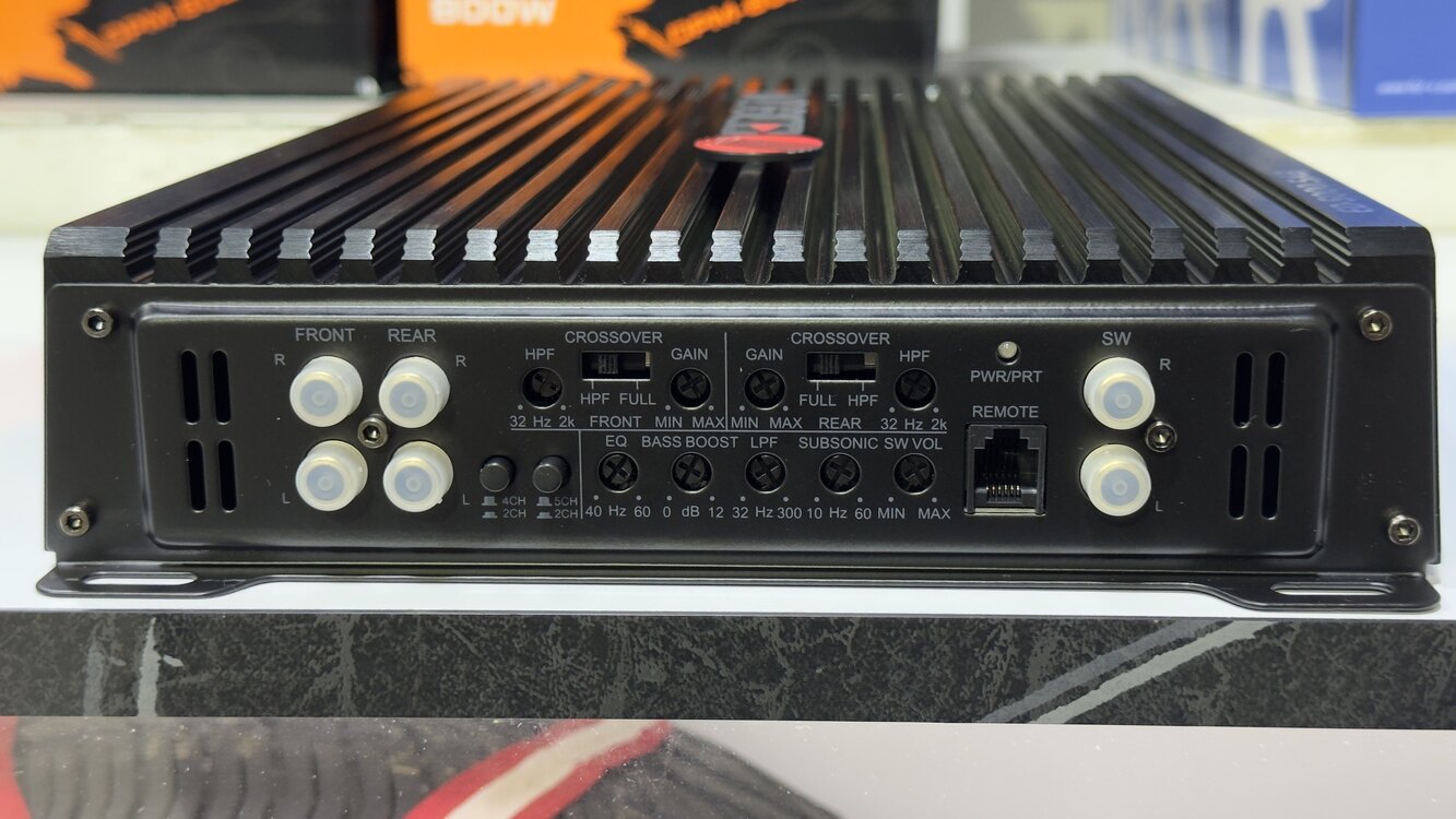 EDİSON 5 Kanal Amfi 100x4 rms, mono çıkışı 500 rms 