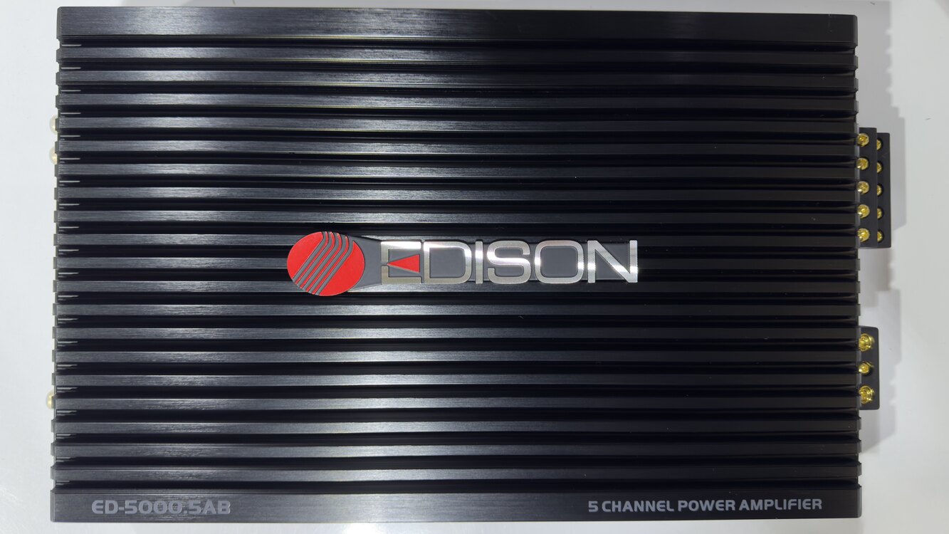 EDİSON 5 Kanal Amfi 100x4 rms, mono çıkışı 500 rms 