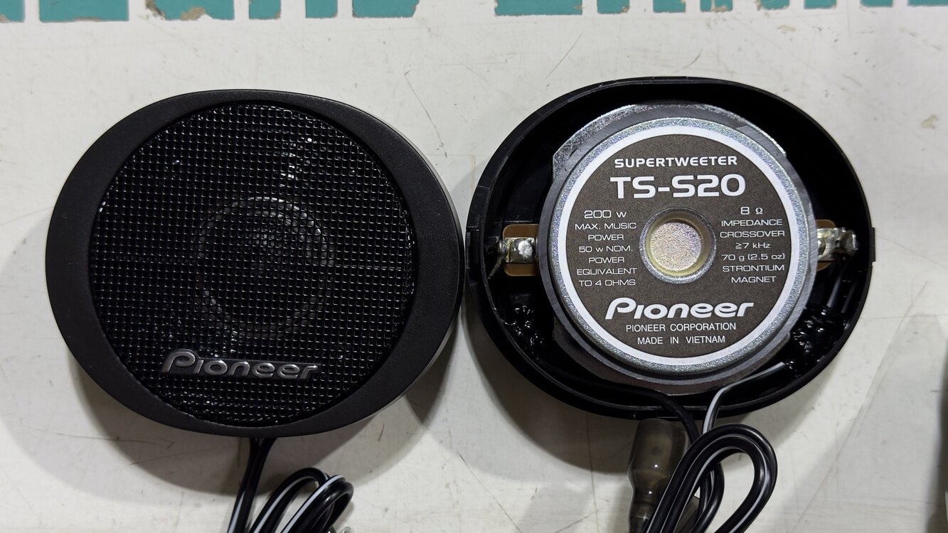 PIONEER TS-S20 ORJINAL 8cm TWEETER 200 watt 50 rms