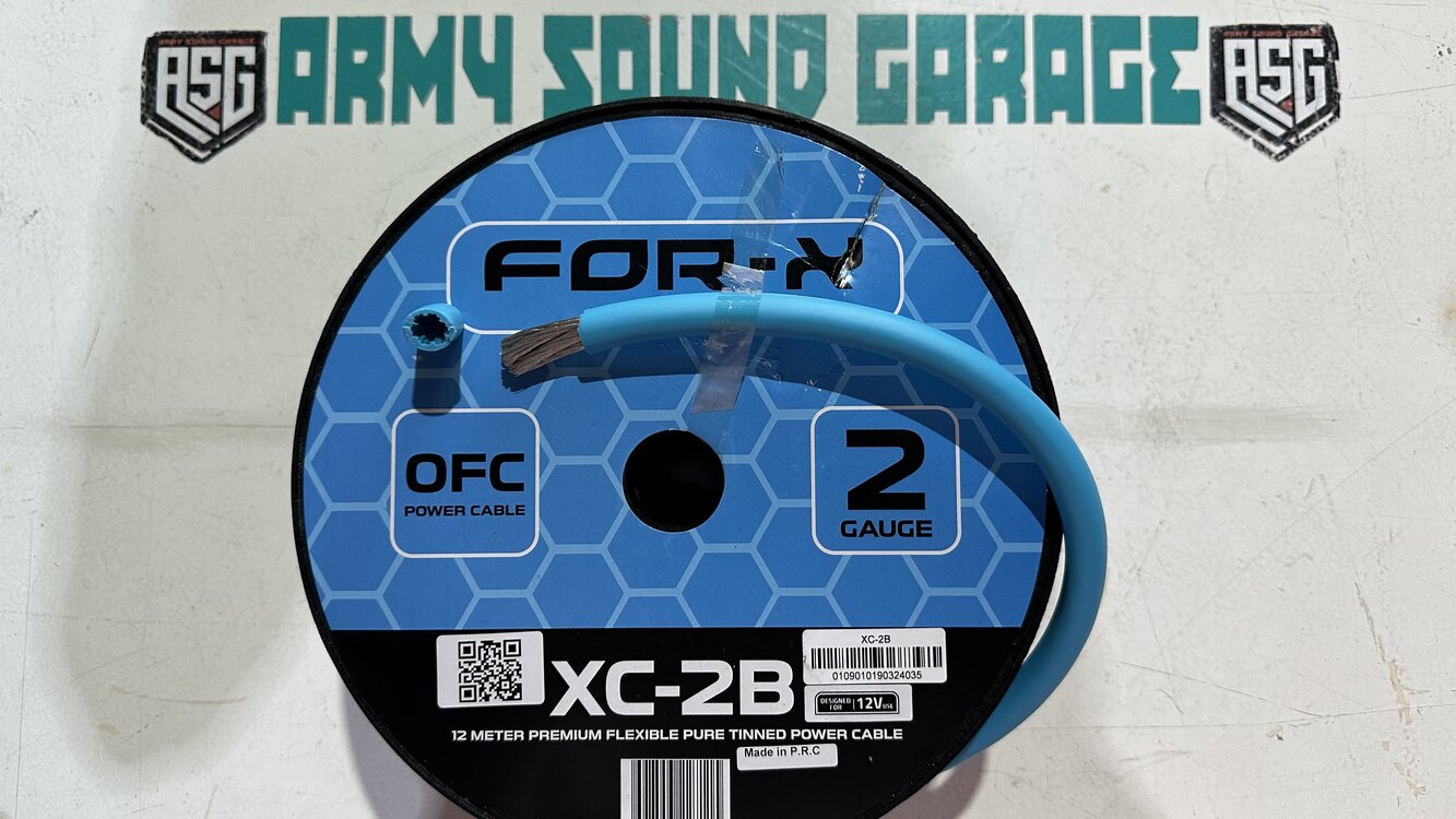 For-X 2 ga %100 bakır kalay kaplı güç kablosu (adet=metre fiyatıdır)