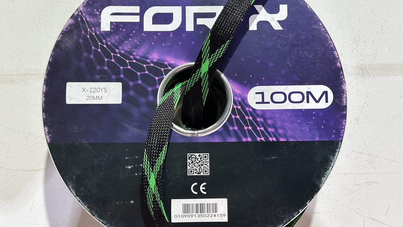 For X 20 mm pro kablo çorabı (adet=metre fiyatıdır)