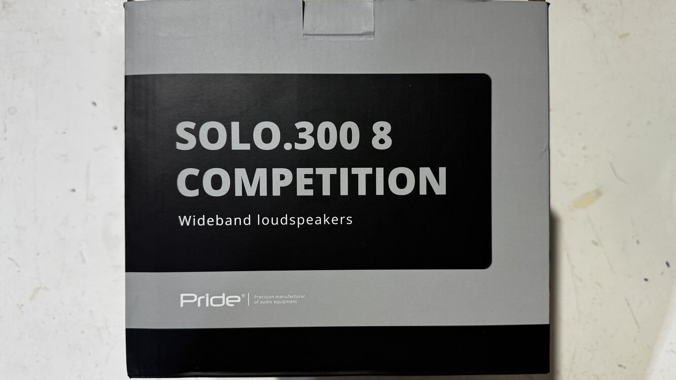 Pride Solo.300 20 cm Competition 600 watt 300 rms.(Ürün özellikleri fotoğraflarda mevcuttur.