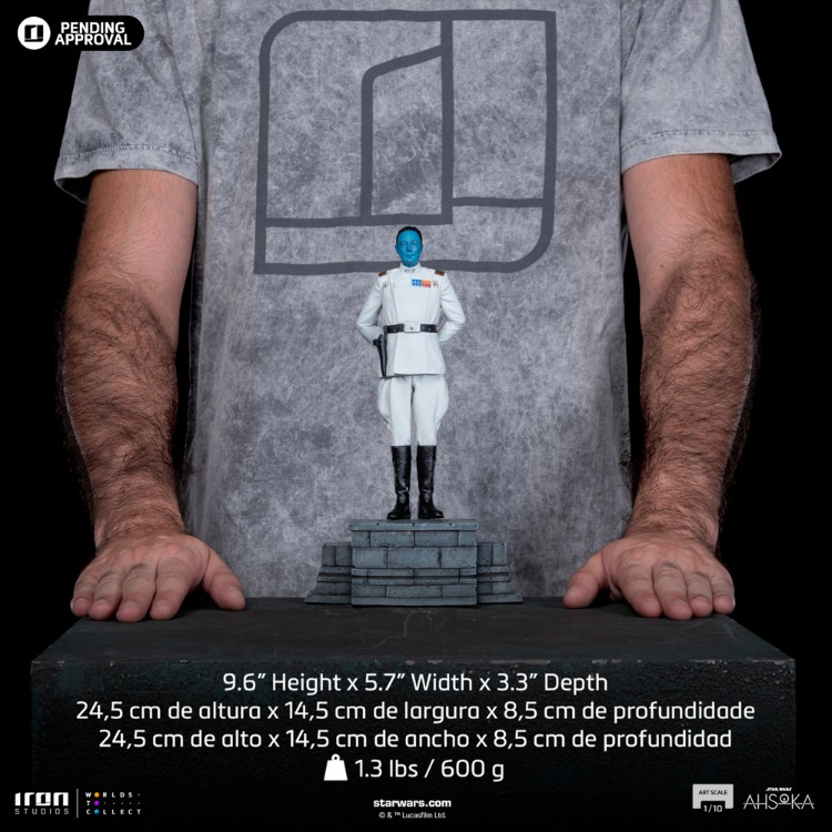 Grand Admiral Thrawn – Art Scale 1/10 Statue (Iron Studios)