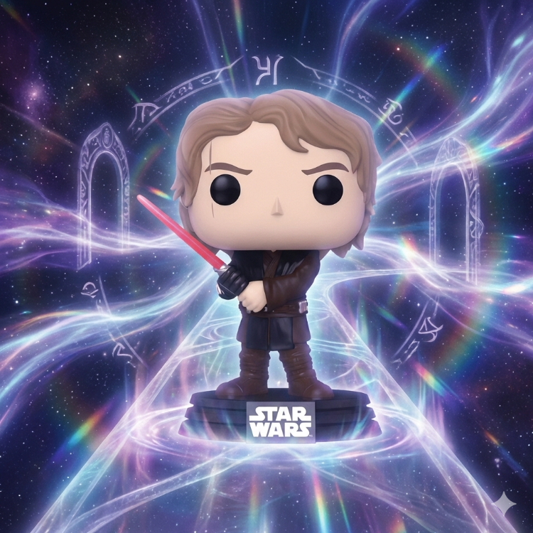 Funko POP Star Wars: Ahsoka – Anakin Skywalker (Red Lightsaber)