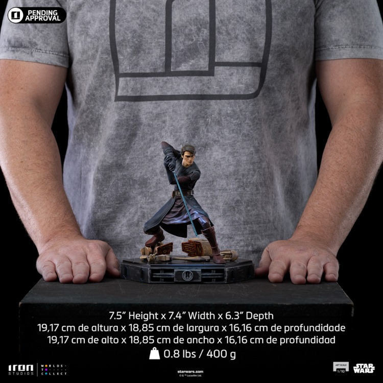 Iron Studios – Anakin Skywalker Art Scale 1/10 Statue (Clone Wars)