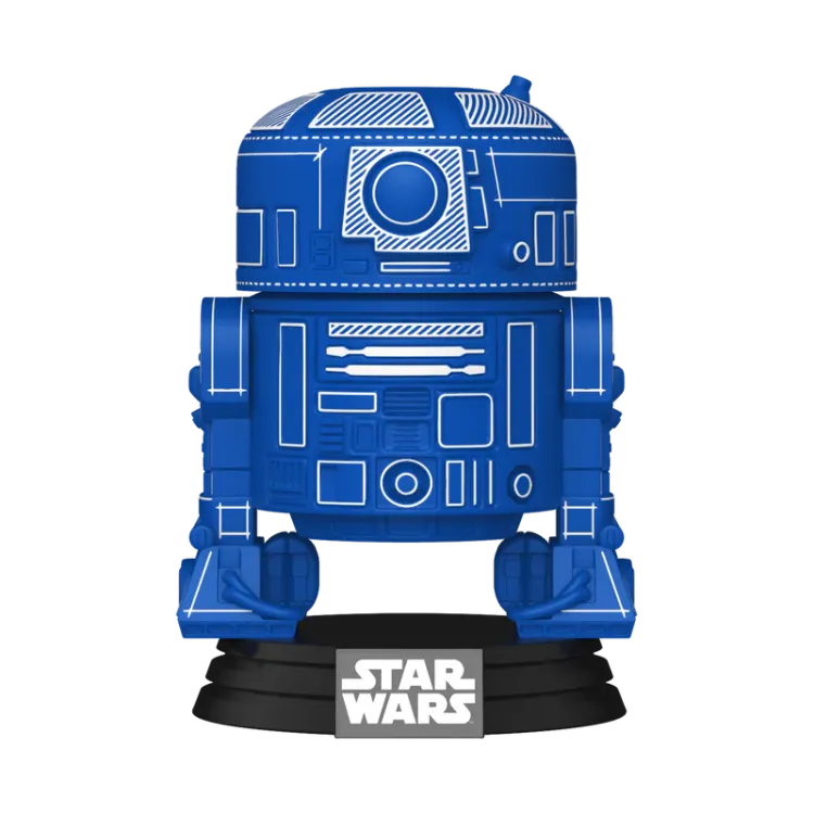 Funko POP – Star Wars: R2-D2 (Blueprint Deco)