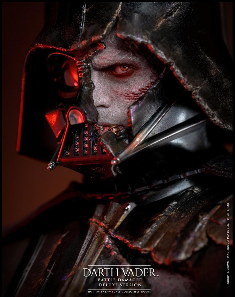 Hot Toys Darth Vader (Battle Damaged) Deluxe Version DX45