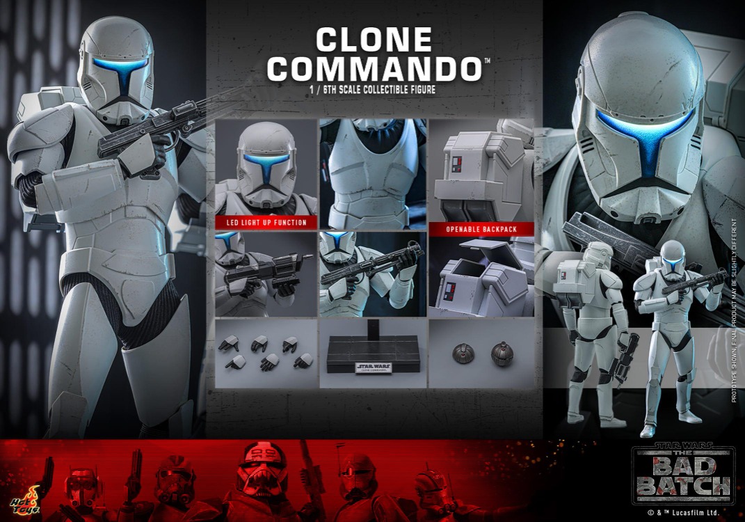Clone Commando – Sixth Scale Figure - Hot Toys