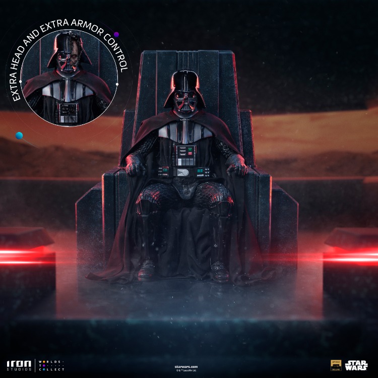 Iron Studios – Darth Vader on Throne Art Scale 1/10 Statue