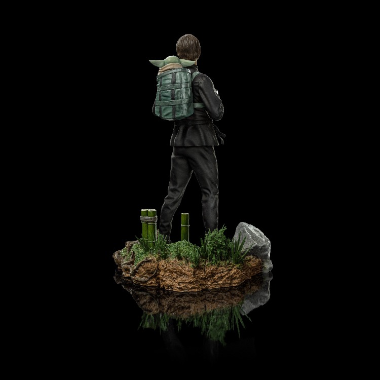 Luke Skywalker & Grogu (Training Version) – Art Scale 1/10 Statue (Iron Studios)