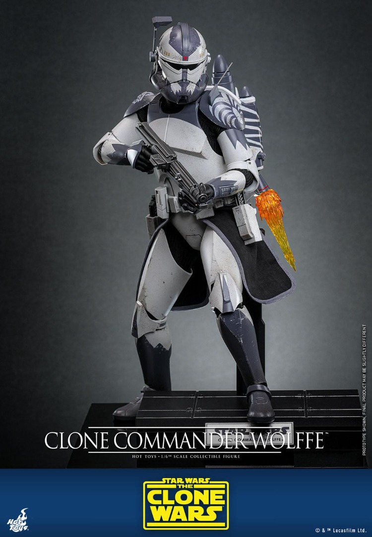 Clone Commander Wolffe – Star Wars / The Clone Wars – TMS 141 Hot Toys