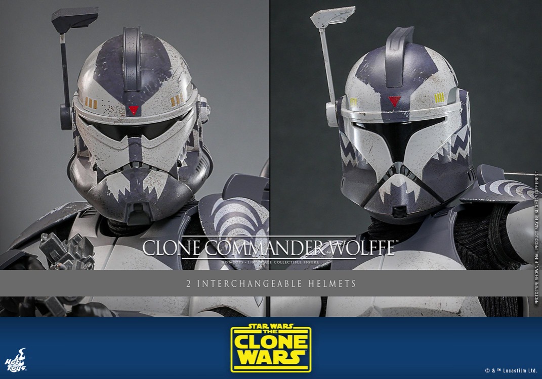 Clone Commander Wolffe – Star Wars / The Clone Wars – TMS 141 Hot Toys
