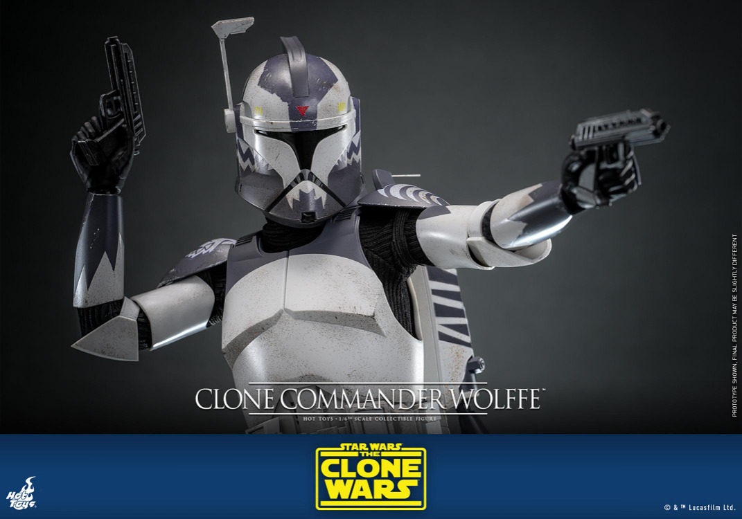 Clone Commander Wolffe – Star Wars / The Clone Wars – TMS 141 Hot Toys