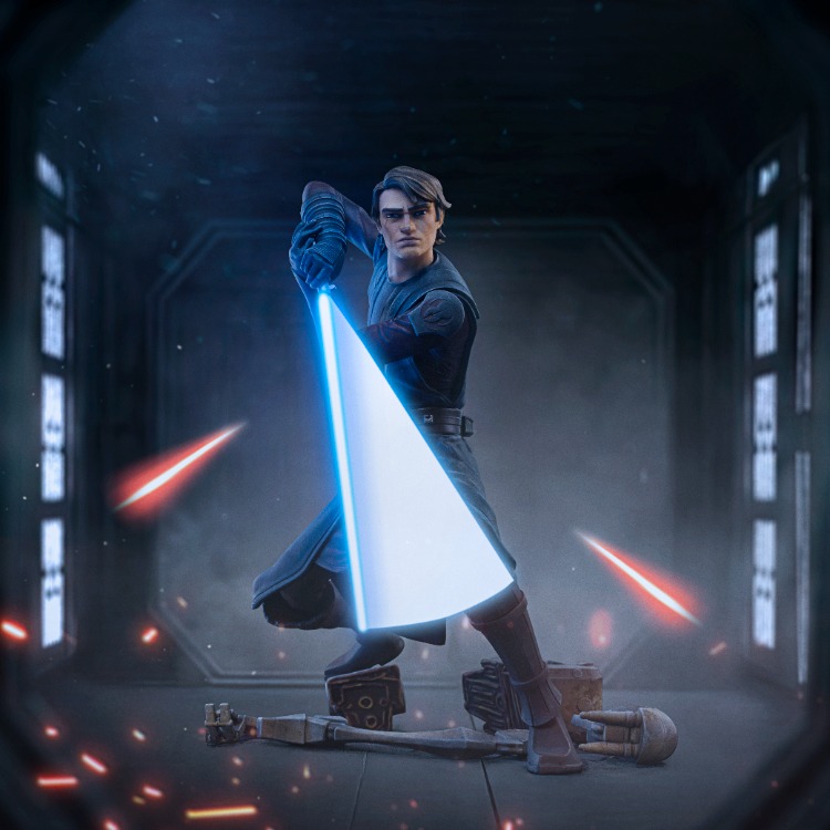 Iron Studios – Anakin Skywalker Art Scale 1/10 Statue (Clone Wars)