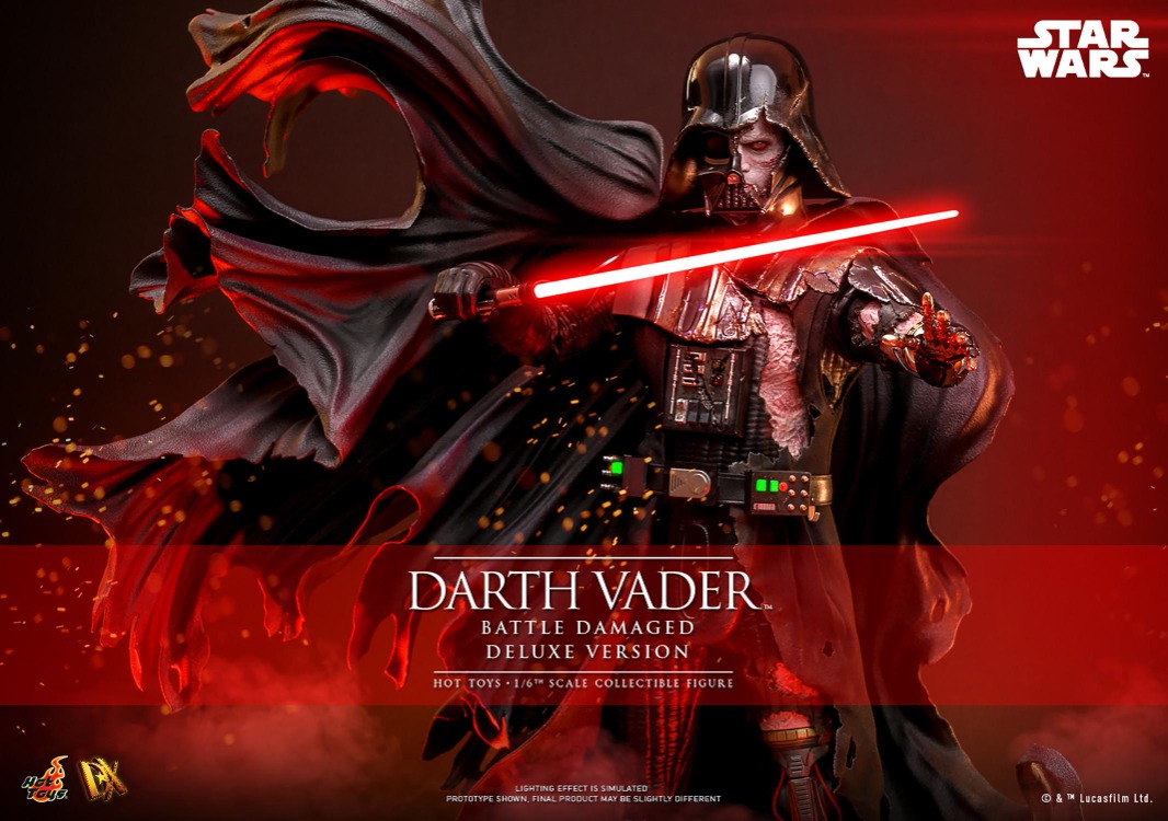 Hot Toys Darth Vader (Battle Damaged) Deluxe Version DX45