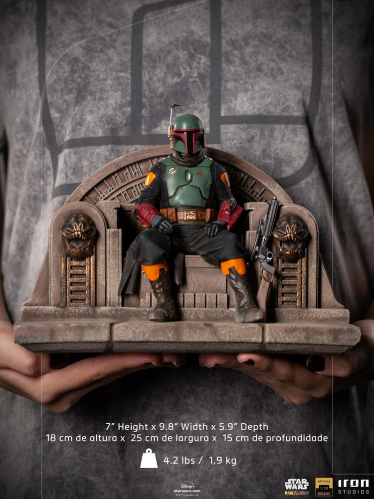 Boba Fett on Throne – Art Scale 1/10 Statue (Iron Studios)