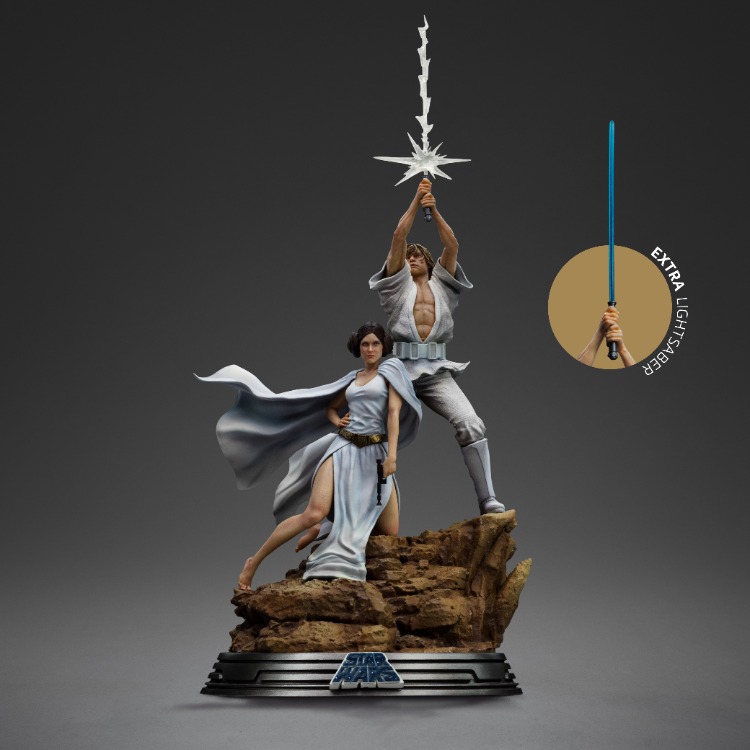 Iron Studios – Luke and Leia Art Scale 1/10 Statue Limited Edition