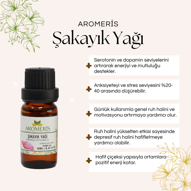 Şakayık Yağı – Ruhsal Canlanma ve Ferahlık (Peony)