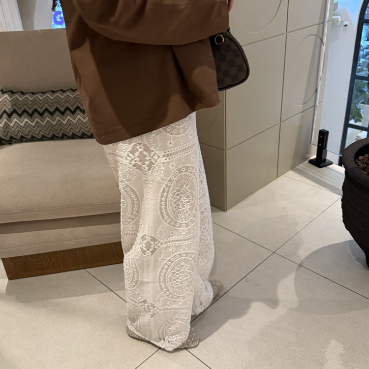 Lace Dantel Pantolon