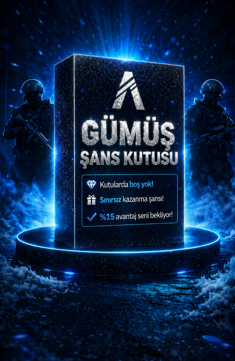 GÜMÜŞ ŞANS KUTUSU (E-POSTA ADRESİNE TESLİM EDİLİR)