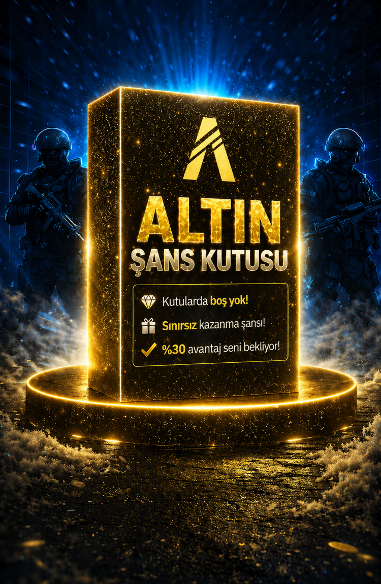 ALTIN ŞANS KUTUSU ( E-POSTA ADRESİNİZE TESLİM EDİLİR)