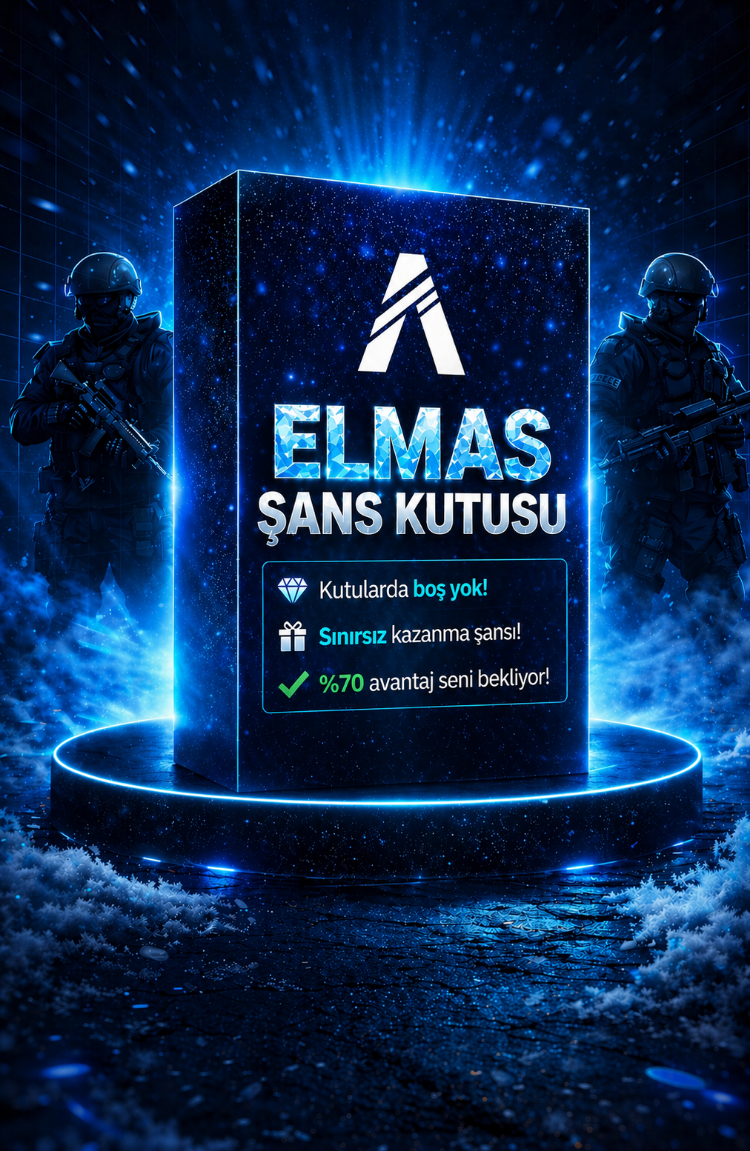 ELMAS ŞANS KUTUSU ( E-POSTA ADRESİNİZE TESLİM EDİLİR)