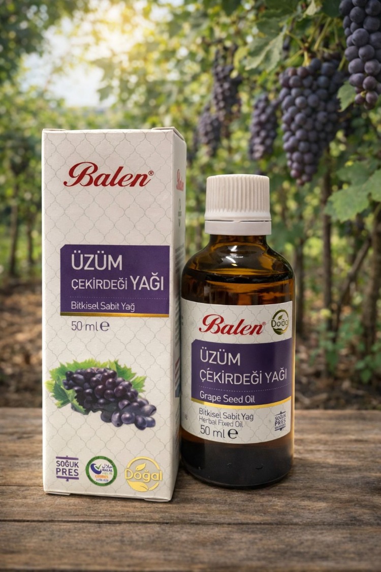 Üzüm Çekirdeği Yağı-50ml